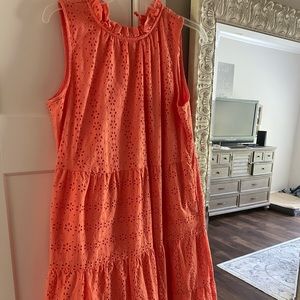 Orange LOFT dress size S.